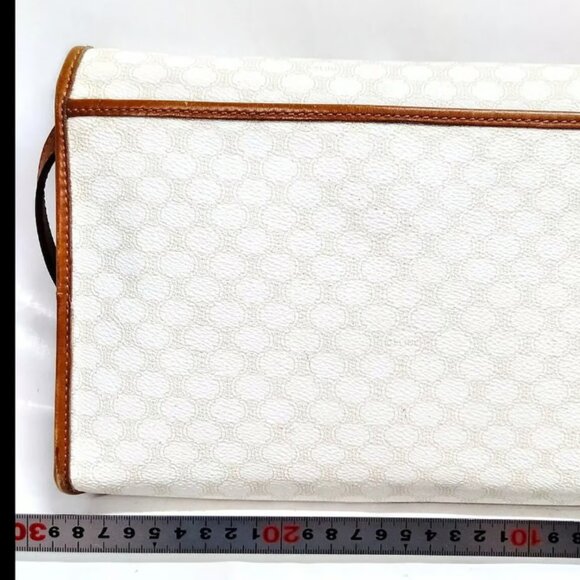 CELINE WHITE PVC CROSSBODY BAG - Picture 2 of 11